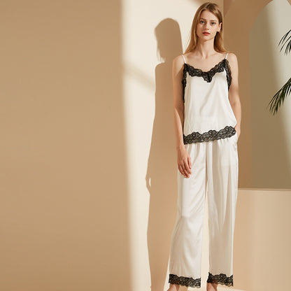 Suspender Trousers Lace Nightgown